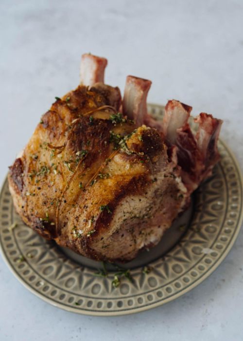 Tuscan-Style Pork Rib Roast