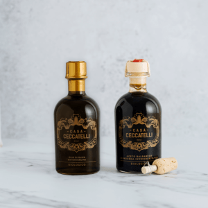 Organic Extra Virgin Olive Oil & Balsamic Vinegar 18yr Set